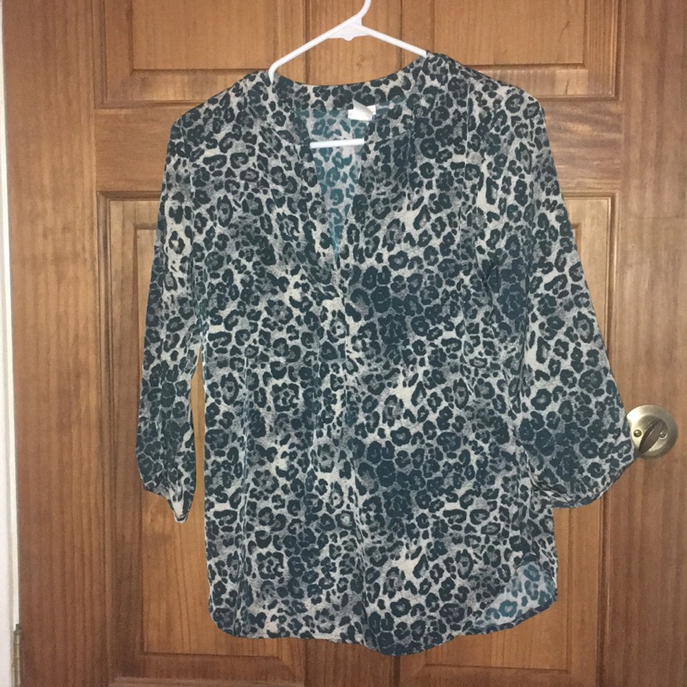 Leopard Blouse